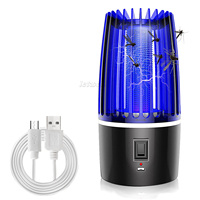 ABS Rechargeable Portable Mosquito Killer Fly Trap Electric Mosquito Killer Lampnight Light pour une utilisation intérieure et extérieure