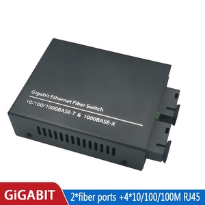 Switch Ethernet Gigabit in Fibra Ottica con 2 Porte Fibra e 4 Porte GE, Prestazioni Stabili, Schermatura Metallica per Applicazioni FTTX - Product Image 4