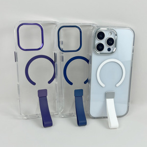 Trường hợp điện thoại với dây đeo rõ ràng từ bìa số lượng lớn bán buôn tùy chỉnh trường hợp điện thoại di động cho <span class=keywords><strong>Iphone</strong></span> 17 Pro 16 cộng với khách hàng in ấn mới - Product Image 2