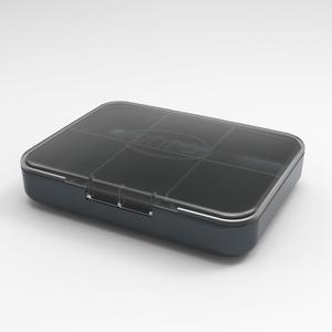 Hot Sales Custom Logo Portable Plastic Travel Pill Case 7 Days Promotional Organizer for Medicine Box Storage