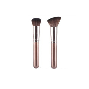 <span class=keywords><strong>Amazon</strong></span> vente chaude 9 pcs café couleur cosmétique kabuki visage yeux brosse ensemble avec sac à cordon - Product Image 1