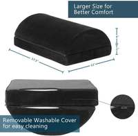 Repose-pieds PT OEM & ODM pour le bureau au travail Repose-pieds d'avion de voyage sous le bureau Repose-pieds réglable sous le bureau