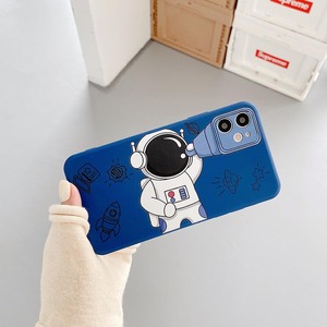 Étui de téléphone d'astronaute en silicone pour <span class=keywords><strong>iphone</strong></span> <span class=keywords><strong>13</strong></span> pro max, avec logo <span class=keywords><strong>original</strong></span>, liquide, protection latérale droite tpu - Product Image 4