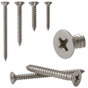 TOBO สกรูไม้สำหรับ A2 M4 M2.5 M2, สกรูหัวแบนราบขนาดมาตรฐาน DIN 9527 - Product Image 4