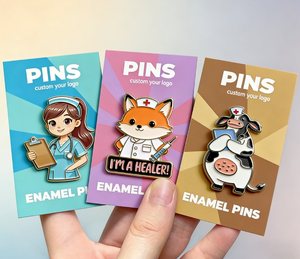 Broche personnalisée en émail métallique pour infirmière et médecin, stéthoscope, électrocardiogramme, badge d'ambulance, épingle de revers en émail souple - Product Image 5