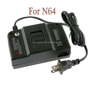 For Nintendo N64 AC Adapter Charger EU US Plug Regulatory Power Adapter Power Supply Cord Charging Charger Power Supply