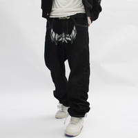 Pantalons noirs de qualité en gros pour hommes, jeans, pantalon, mode streetwear, denim pour homme, 2022