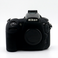 En stock, étui de protection en silicone souple pour appareil photo reflex numérique Nikon D810, sacs pour appareil photo et vidéo