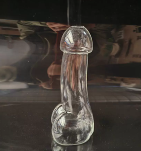 Addio al nubilato Design creativo divertente pene Shot bicchieri da Cocktail bicchiere di vino addio al celibato oggetti di scena per la notte mostra forma del pene tazza di vetro - Product Image 4
