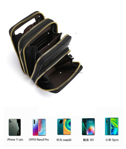 Wholesale Women's <strong>PU</strong> Transparent Touch Screen Mini Mobile <strong>Phone</strong> <strong>Bags</strong> Small Shoulder Cross Body Messenger Purse - Product Image 2