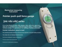 Pointeur Push Tension Mètre Dynamomètre Dynamomètre Tension Mètre NK Push Tension Mètre Manomètre