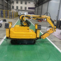 Renovación urbana Demolición y reconstrucción de áreas residenciales antiguas Robots de ingeniería de demolición