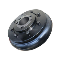F50 F80 Flex Shaft Moteur Pompe à eau Connecteur hydraulique Fenaflex Fenner Entretoise de pneu Accouplement de pneu en caoutchouc flexible avec bride
