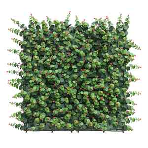 แผ่น<span class=keywords><strong>รั้ว</strong></span>ต้นไม้ประดิษฐ์สีเขียว MZ188017 ขนาด 50x50 ซม. สำหรับใช้ภายใน/ภายนอกอาคาร - Product Image 2