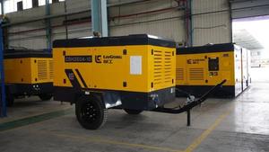 Liugong csh คอมเพรสเซอร์แอร์350 PSI สำหรับการขุดเจาะบ่อน้ำมันเครื่องยนต์ดีเซลคัมมินส์10bar 350CFM ลื่นไถล - Product Image 2