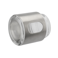 Bocaux de rangement portables en acier inoxydable pas chers pour thé, sucre, café – Contenants alimentaires compostables