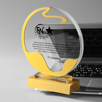 Cadeaux d'entreprise personnalisés, trophée en cristal K9 gravé écologique, médaille de récompense pour réunion annuelle, champion, employés exceptionnels, entreprise