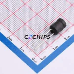 Inductor de Anillo de Color XR6*8-101K-L / Componente de Orificio Pasante (THT), D6xL8mm 100uH 10% 500mA 500mOhm - Product Image 2