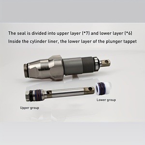 Kit de Reparación de Bomba de Pulverización de Pintura sin Aire de Acero Inoxidable 244194, a Prueba de Fugas, para Pulverizadores 390, 395, <span class=keywords><strong>490</strong></span>, 495, 595 <span class=keywords><strong>Ultra</strong></span> <span class=keywords><strong>Max</strong></span> II 3400 - Product Image 4