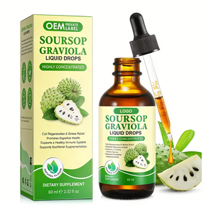 Gouttes liquides de corossol amer, extrait naturel de feuilles de corossol, multivitamines liquides de corossol, huile de corossol pour hommes et femmes - Product Image 1