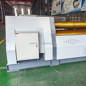 CNC 8*2000mm <span class=keywords><strong>lamiera</strong></span> di ferro Bender lamiere lamiere macchina di laminazione 4 rulli 8*2000mm piastra in acciaio macchina piegatrice - Product Image 3