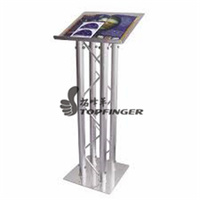 Topfinger 2024, Precio de Fábrica, Muebles Comerciales, Púlpito Moderno para Iglesia, Podio con Estructura de Truss