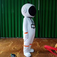 Costumes de mascotte de combinaison spatiale de casque d'astronaute de taille personnalisée pour la vente
