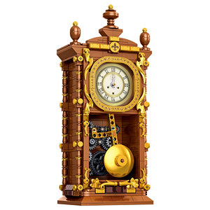 Reloj de Pared Retro Vintage, Bloques de Construcción, Ideas Creativas Clásicas, Juguete de Construcción, Modelo de Juguete, Más de 750 Piezas, Material ABS, Juguete Educativo - Product Image 3