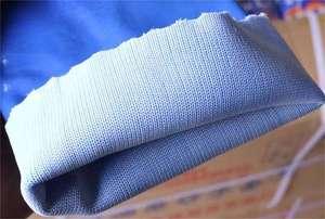 Vente flash - Gants en PVC bleus à pois, résistants aux produits chimiques, imperméables, de protection, <span class=keywords><strong>pour</strong></span> travaux de construction et industriels - Product Image 6