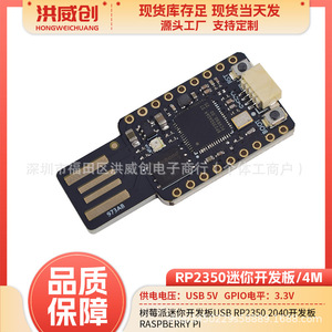 Carte de développement Raspberry Pi RP2350 Mini USB 4M 16M pour le prototypage - Product Image 5