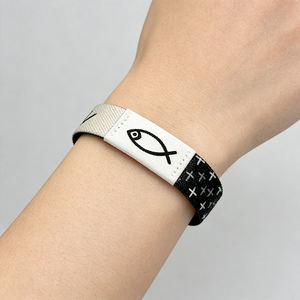 Factory NFC Bracelet RFID Wristband with Inspirational Bible Verse 13.56MHz Daily Scripture Reminder <b>Access</b> <b>Control</b> <b>Cards</b> - Product Image 5