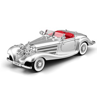 Modèle réduit 1:18 en alliage 500K pour voiture vintage CZ18202 avec fonction de recul, musique, son et éclairage – Vente chaude HX