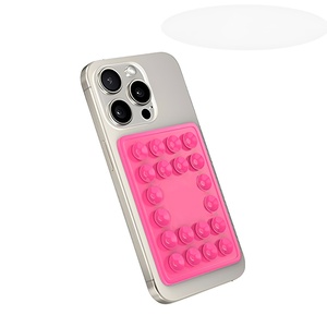 Supporto per <span class=keywords><strong>Cellulare</strong></span> Personalizzato con Logo, Adesivo Portatile in Silicone con <span class=keywords><strong>Ventosa</strong></span> per Telefono - Product Image 2