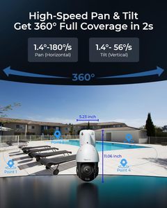 Reolink 4k PoE PTZ IP <span class=keywords><strong>Camera</strong></span> cho an ninh ngoài trời tự động theo dõi <span class=keywords><strong>3D</strong></span> 5x Zoom quang học màu đêm tầm nhìn 2 cách nói chuyện <span class=keywords><strong>Camera</strong></span> An Ninh - Product Image 4