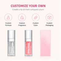 Lip Gloss Natural Non-Stick untuk Wanita dengan Desain Unik Kemasan Buah Private Label untuk Riasan Sehari-hari