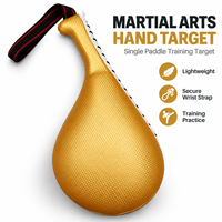 Cible de frappe en cuir personnalisée OEM, souple, protectrice et durable pour l'entraînement de MMA, de kickboxing et de gym