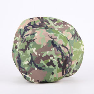 Tùy Chỉnh In Logo Thiết Kế 100% Cotton Màu Đen Mùa Hè Camo <span class=keywords><strong>Bucket</strong></span> <span class=keywords><strong>Hat</strong></span> - Product Image 3