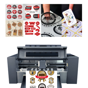 Machine de découpe HY370DL avec moteur servo, machine de découpe d'autocollants A3+ avec alimentation automatique, machine de découpe traceur avec outil de rainurage à roue - Product Image 1