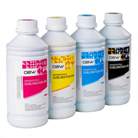 Encre d'impression par sublimation professionnelle à séchage rapide et résistante à la décoloration pour vêtements, vêtements de sport, t-shirts et impression de vêtements personnalisés