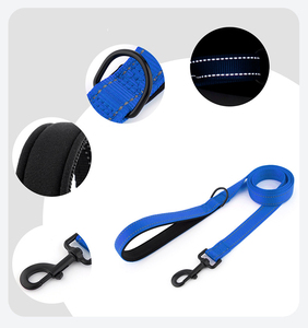 Correa de nailon para perro con rayas reflectantes al por mayor - Product Image 4