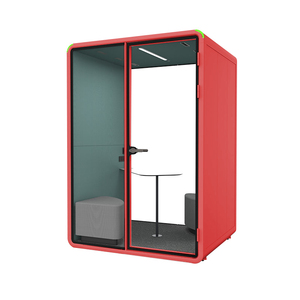 Cabine de conversation privée pour immeuble de bureaux, cabine insonorisée acoustique pour 2 personnes, cabine de réunion mobile - Product Image 4