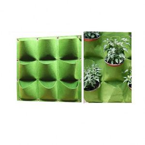 Macetas Verticales Colgantes de Pared de 2 a 72 Bolsillos, Macetas de Cultivo de Fieltro No Tejido - Product Image 6