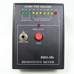 Medidor de resistencia superficial electrónico LED BHO-386 con 10% de precisión - Product Image 1