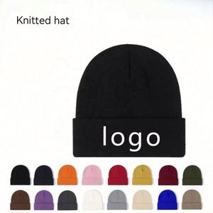 Gorro de Punto Personalizado al por Mayor, de Fibra Acrílica, Cálido, Resistente al Viento, para Adultos, con Logotipo Bordado, Multicolor - Product Image 2
