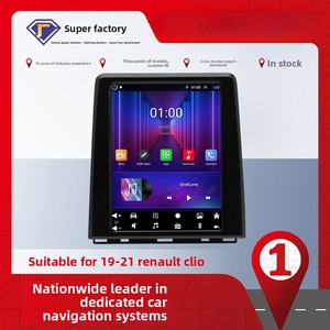 Autoradio multimédia Android pour Renault <span class=keywords><strong>Clio</strong></span> <span class=keywords><strong>5</strong></span> 2019-2021, écran vertical HD 9,7 pouces, lecteur stéréo de voiture, GPS, BT, WiFi, Carplay - Product Image 2
