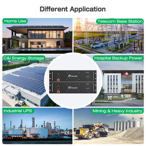 แบตเตอรี่ลิเธียมซันพัลแรงดันสูง 51.2V 100Ah ความจุ 15kwh 20kwh 100ah 300v ไอรอนฟอสเฟต - Product Image 4