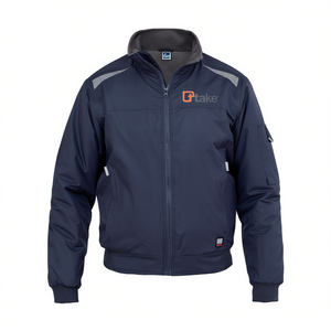 Ttake Bomber Jacket Regular Fit Grey L Workwear Safety Gear - Product Image 2