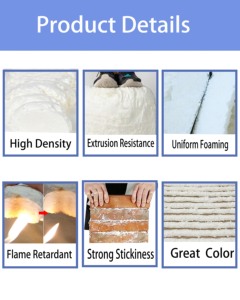 OEM Multipurpose Expandable PU Foam Insulation <strong>Sealant</strong> <strong>Spray</strong> for Window - Product Image 5