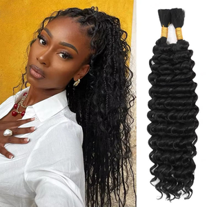 Cabello Humano Remy Brasileño al por Mayor, 100% Alineado con la Cutícula, Grado 10A, Paquetes de Cabello Virgen Crudo a Granel, Liso Sedoso de 8-30 Pulgadas - Product Image 2