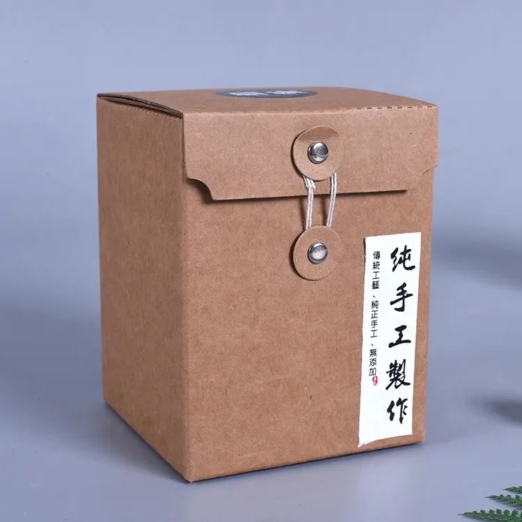 フードティーコーヒークラフトボックスカスタムプリントロゴクラフト紙箱